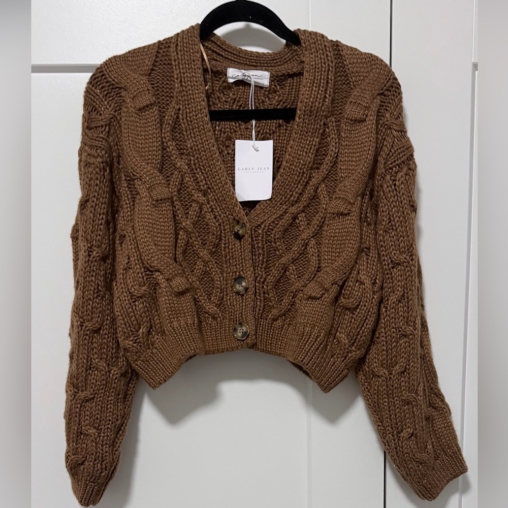 Brand New CJLA Crop Cardigan - size S